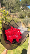Bouquet « Glitter Red »