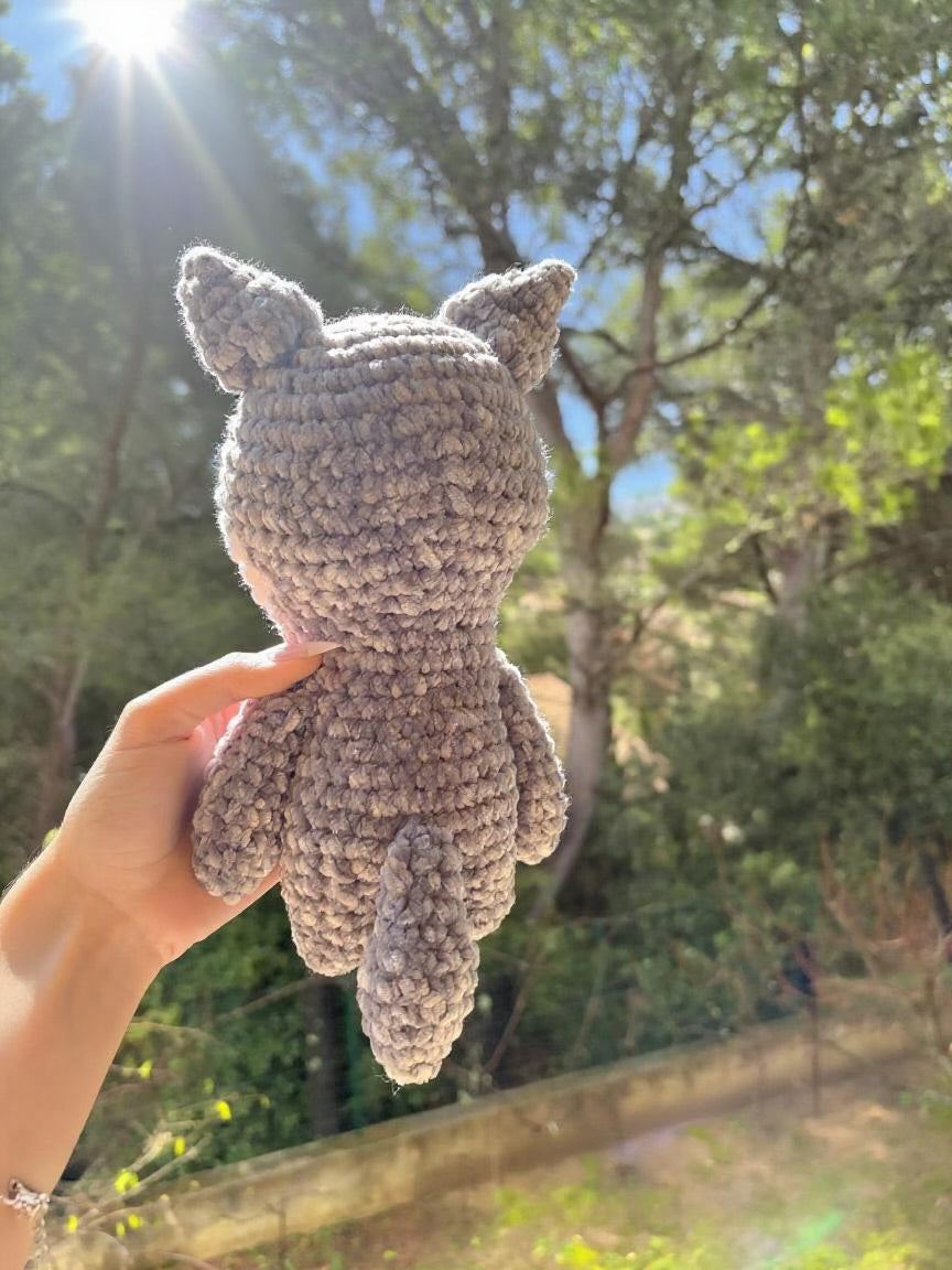 Loup Intermarché peluche