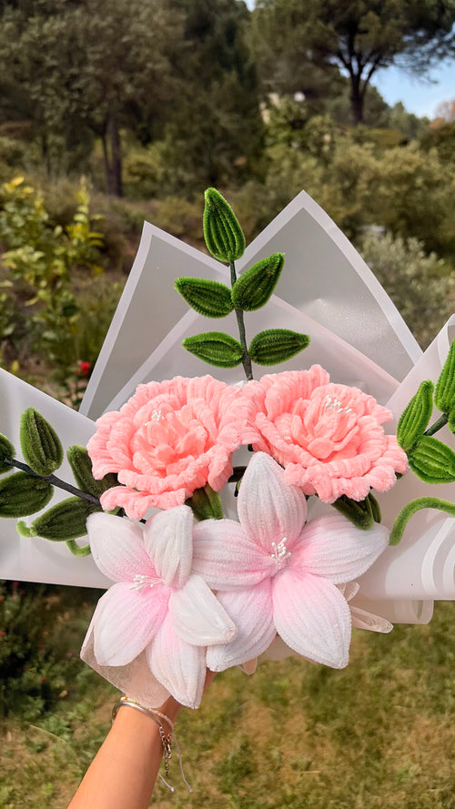 Bouquet « Rosy Bloom »