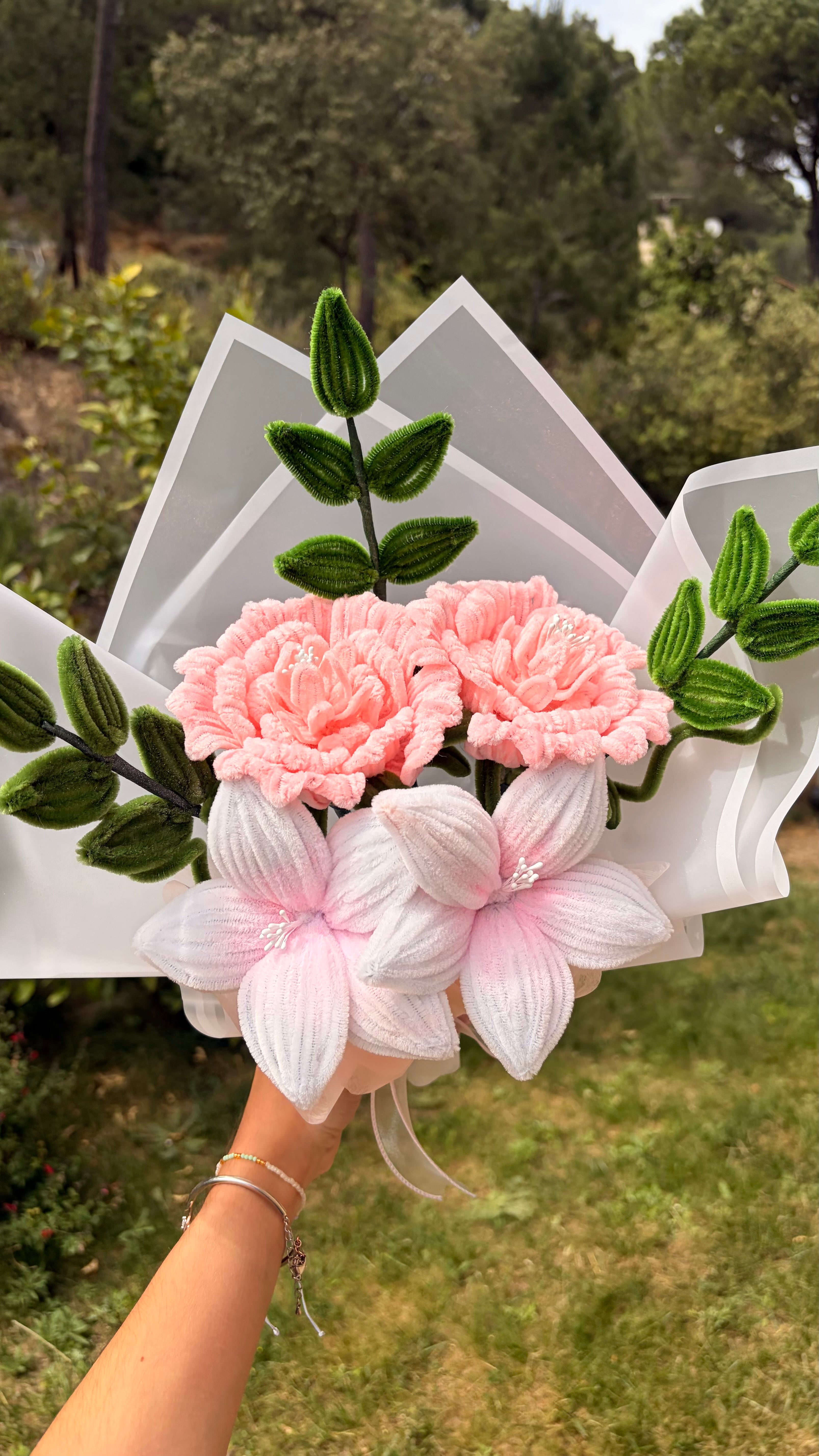 Bouquet « Rosy Bloom »
