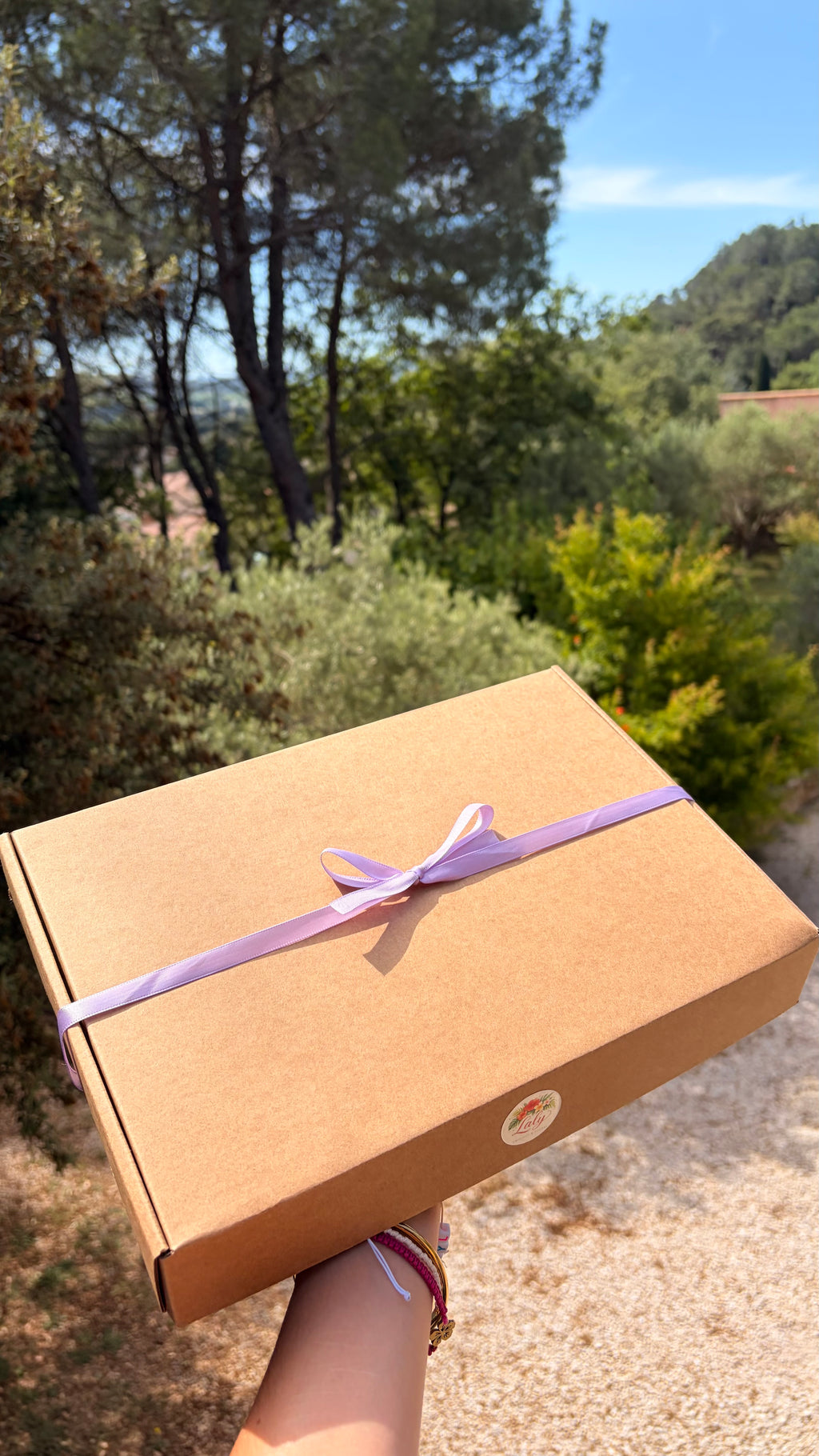 Box bouquet pastel DIY 💐