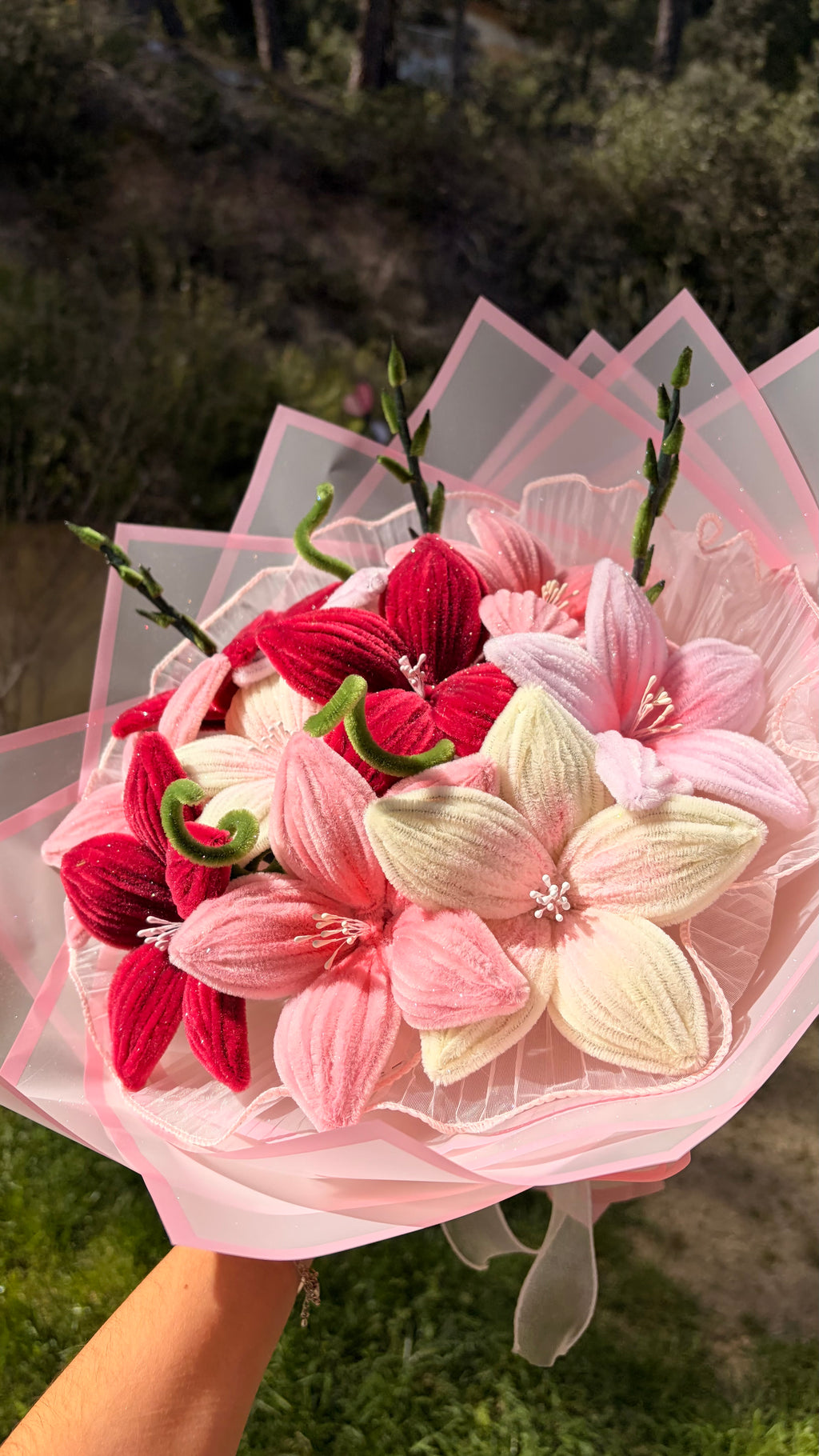 Bouquet « Rosée Étincelant »