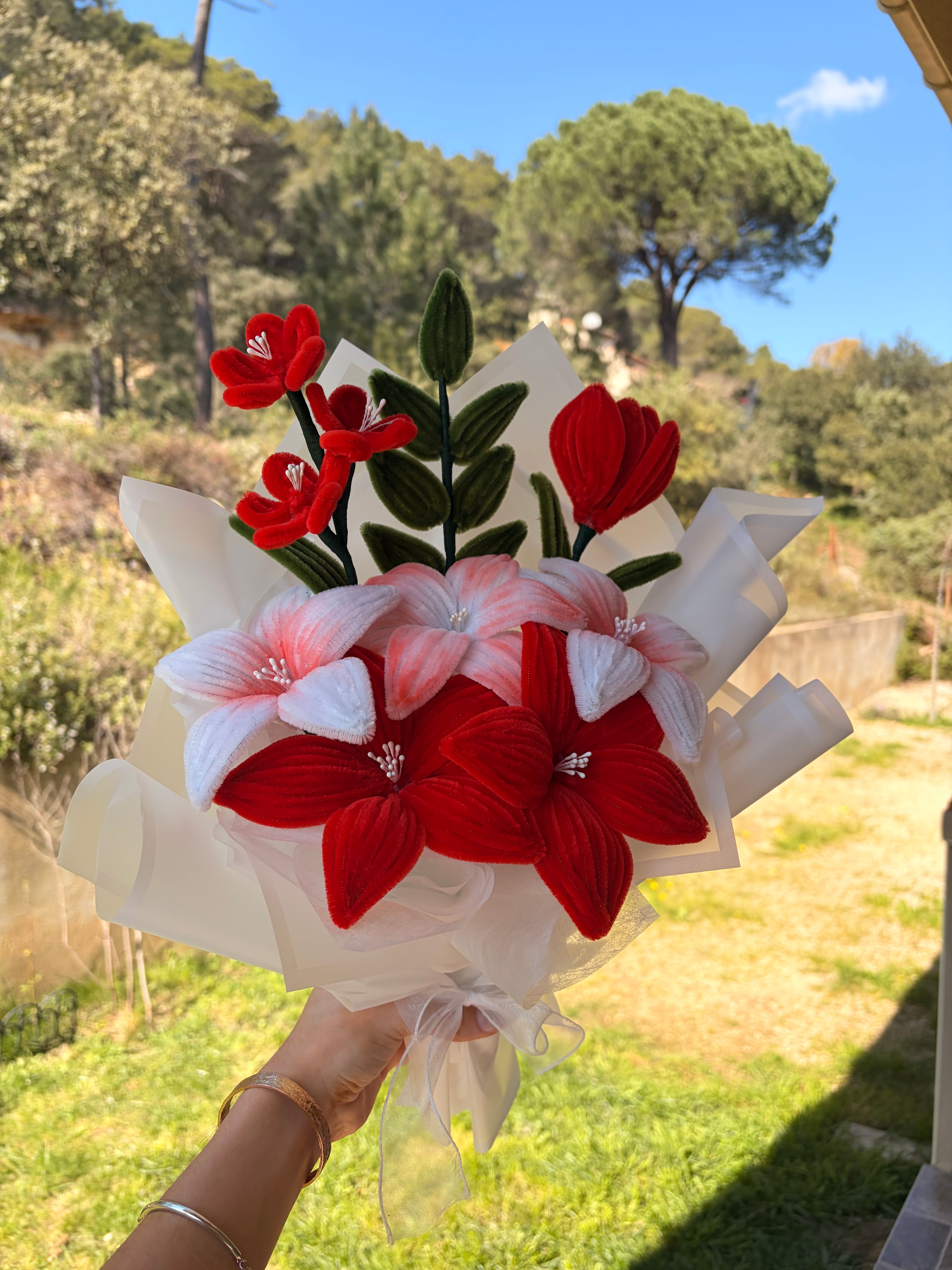 Bouquet « Sweet  » ( 8 couleurs au choix )