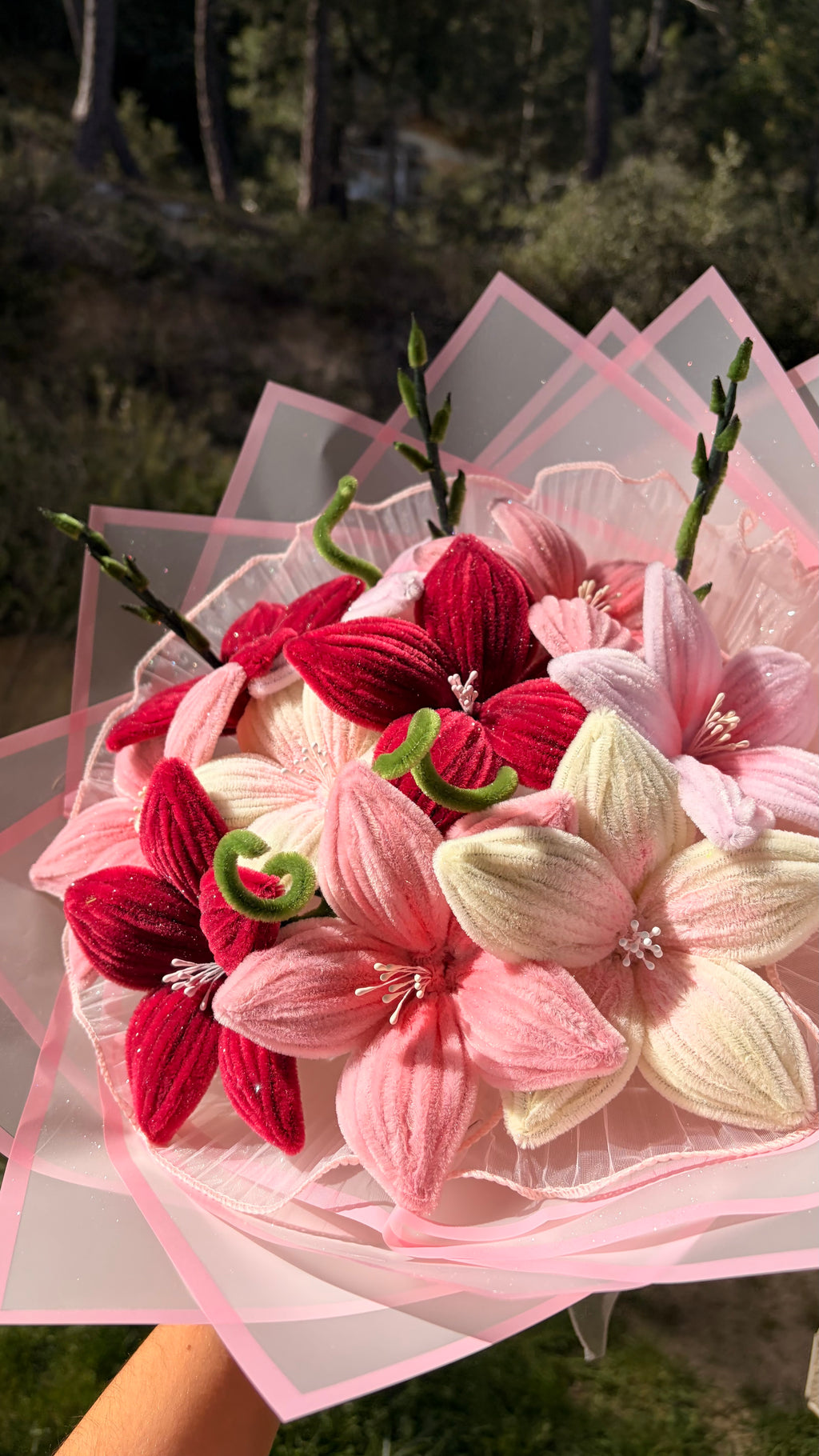 Bouquet « Rosée Étincelant »