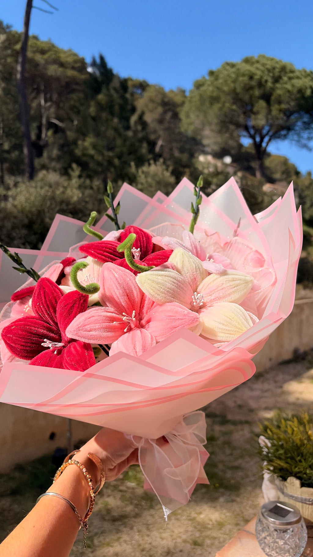 Bouquet « Rosée Étincelant »