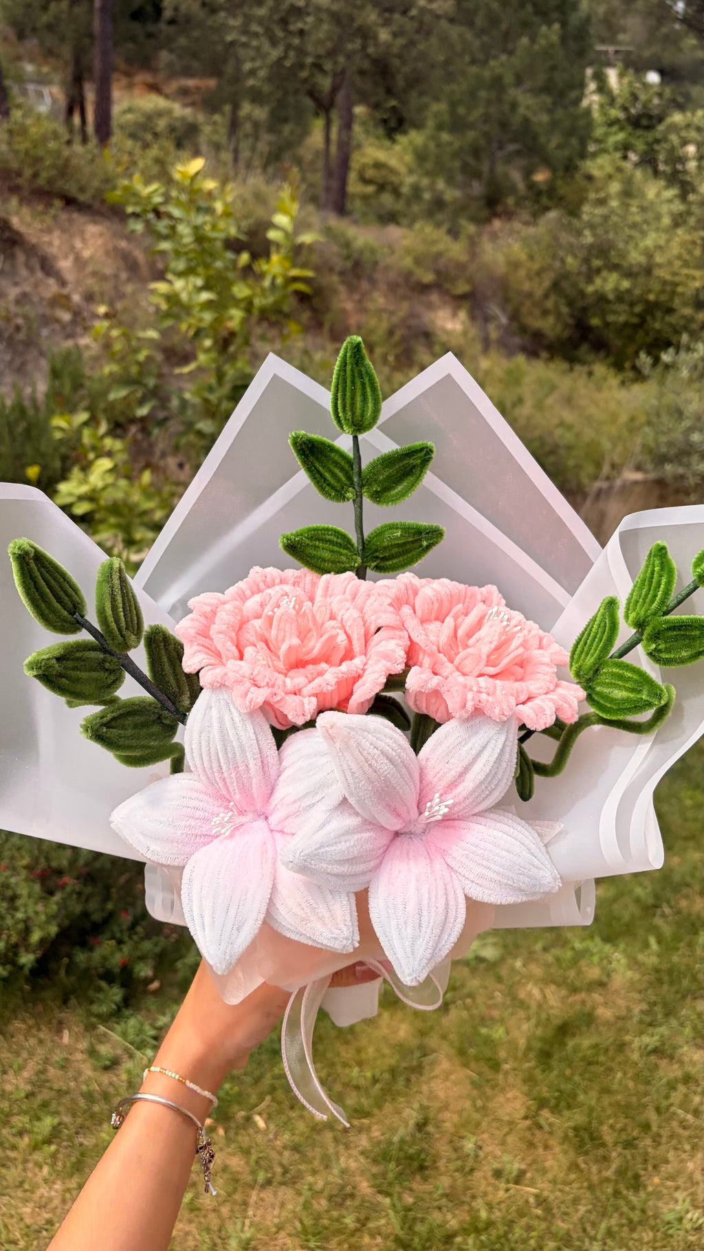 Bouquet « Rosy Bloom »
