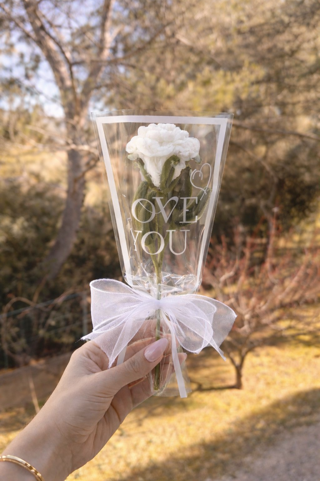 Rose éternelle « Love You »