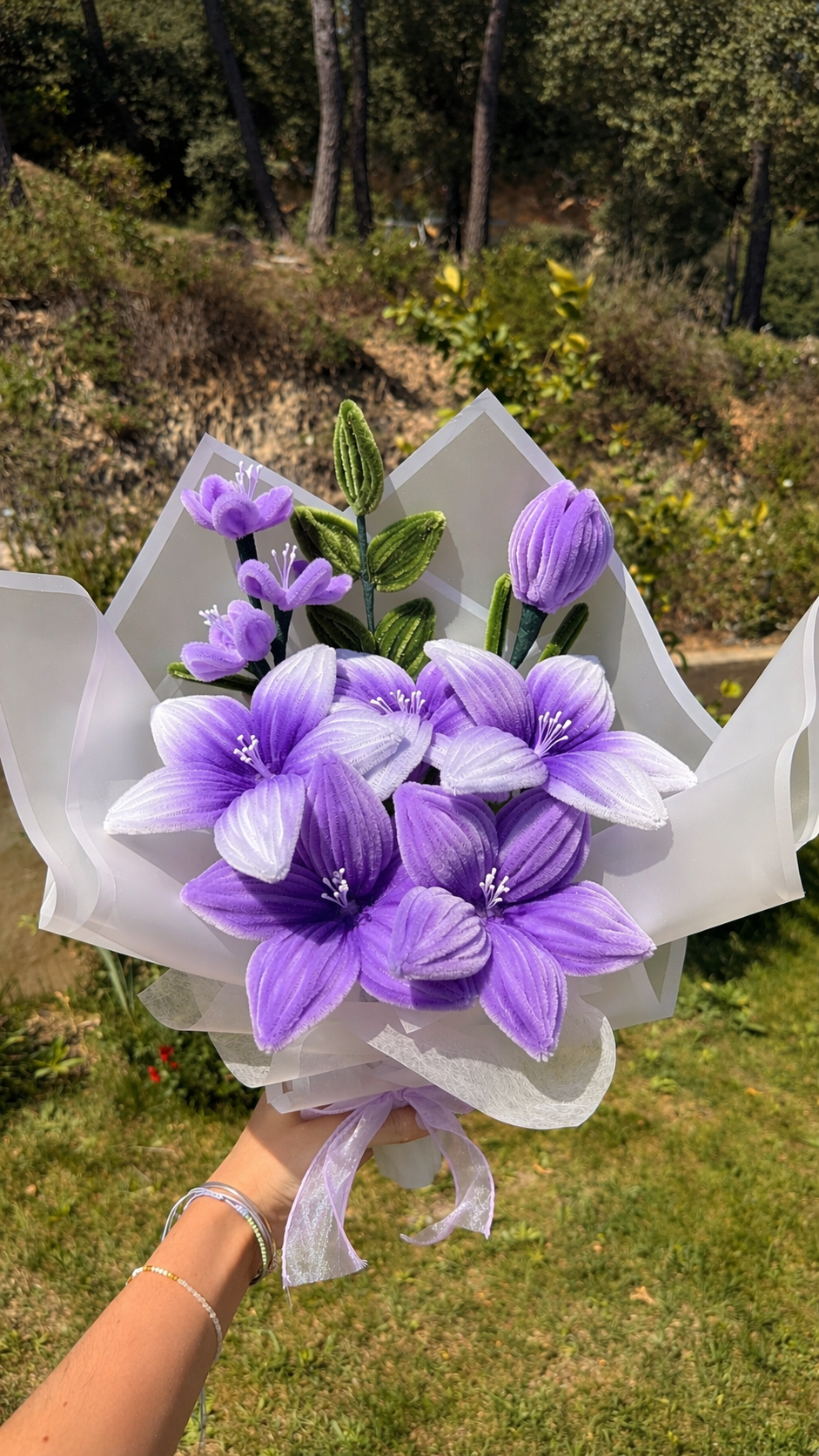 Bouquet « Sweet  » ( 8 couleurs au choix )