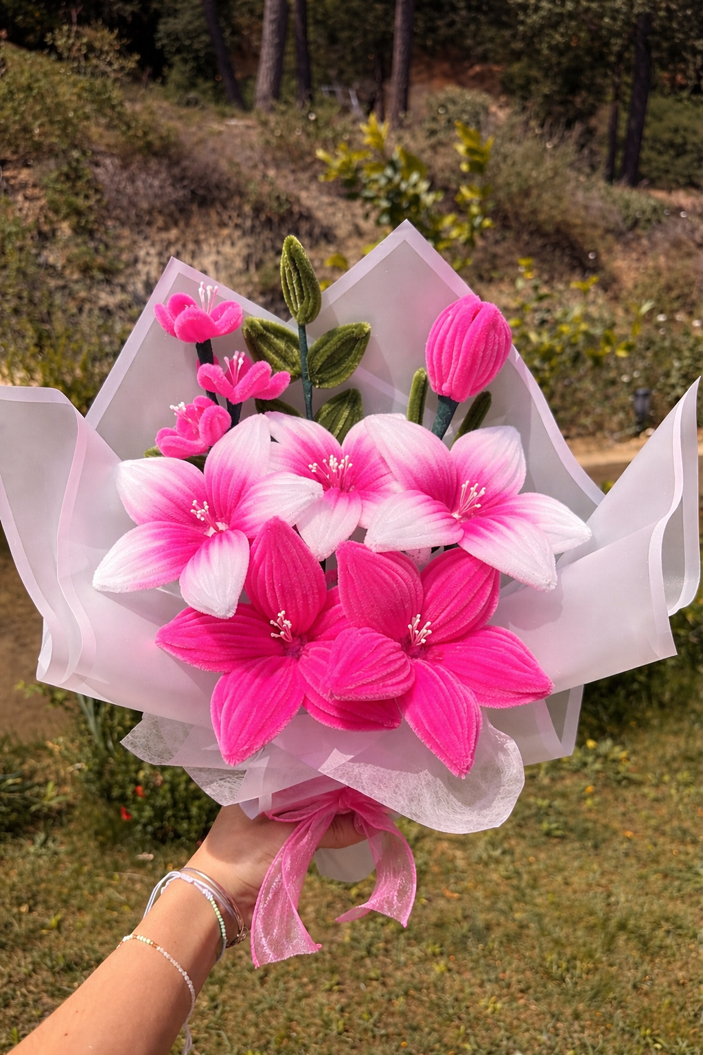 Bouquet « Sweet  » ( 8 couleurs au choix )