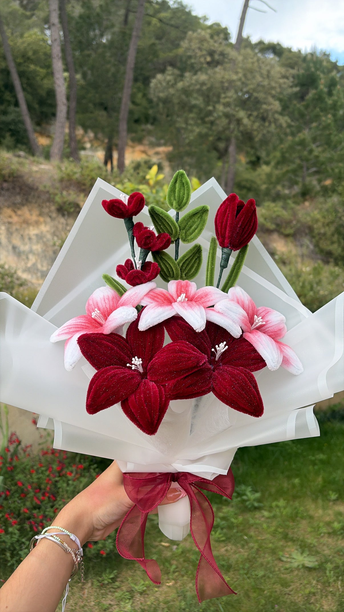 Bouquet « Sweet  » ( 8 couleurs au choix )